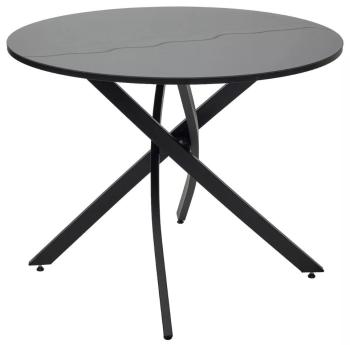 Черный, стекло/ Черный каркас