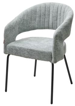 3018-04 мятный, шенилл / черный каркас