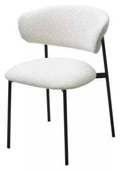 Soul 000 Белый, букле / черный каркас