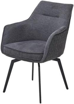 Brego-16 Темно-серый, ткань / Черный