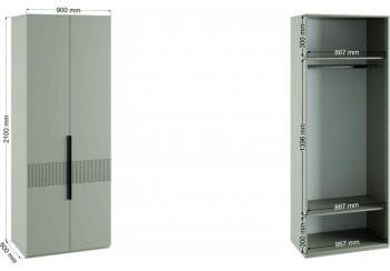 Шкаф двустворчатый Woodville Ника