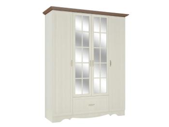 Шкаф четырехдверный Атлант Латте 4