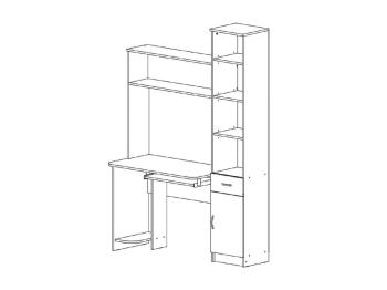 Стол компьютерный Атлант Интел-2