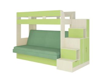 Бодега светлая / зеленая / Велюр Зеленый