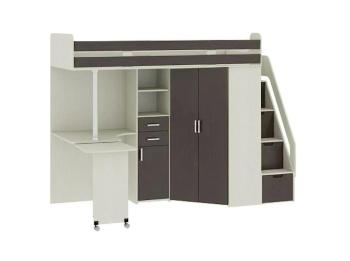 Кровать-чердак Атлант Карамель 77-03