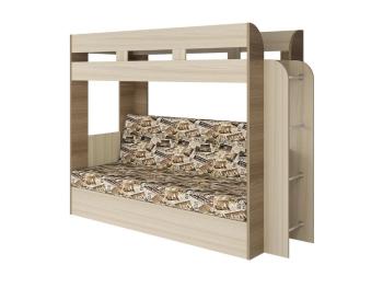 Ясень Шимо Темный / Светлый / Ткань Латте