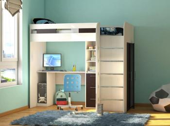 Кровать-чердак Атлант Лео