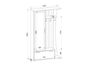 Прихожая Атлант Ивушка 20