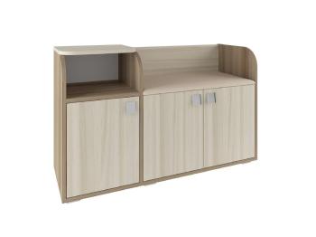 Тумба для обуви Атлант Ивушка 5 с мягким сидением