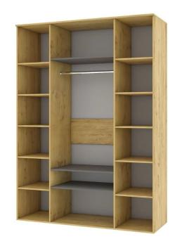 Шкаф четырехдверный Атлант Бруно с нишей