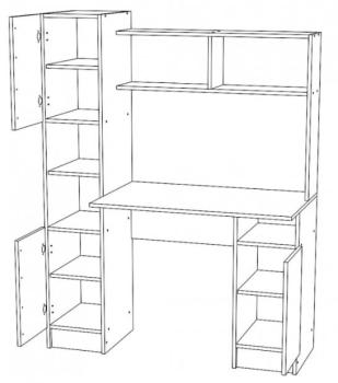 Компьютерный стол Woodville Эндо