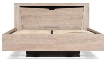 Двуспальная кровать Woodville Магантия 160х200 с ПМ парящая