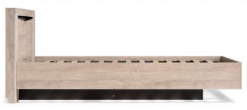 Двуспальная кровать Woodville Магантия 160х200 с ПМ парящая