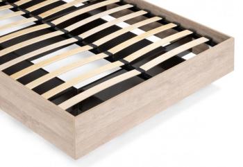 Двуспальная кровать Woodville Магантия 160х200 с ПМ парящая