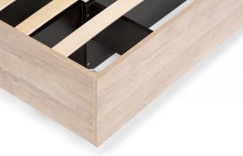 Двуспальная кровать Woodville Магантия 160х200 с ПМ парящая