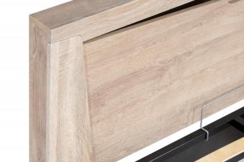 Двуспальная кровать Woodville Магантия 160х200 с ПМ парящая