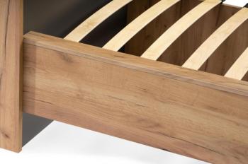 Полутораспальная кровать Woodville Клауд 140х200 парящая