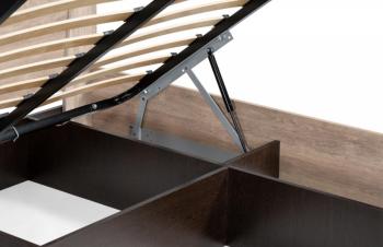 Полутораспальная кровать Woodville Магантия 140х200 с ПМ парящая