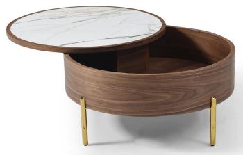 Стол журнальный ESF CT6057CS (D80)