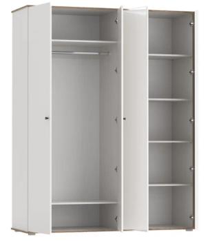 Шкаф для одежды Олимп 51.15 Либерти (4-х дв.) (опора h=20мм)