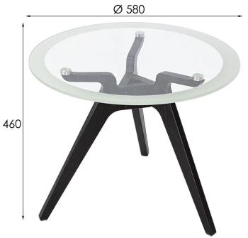 Стол журнальный Мебелик Рилле 449