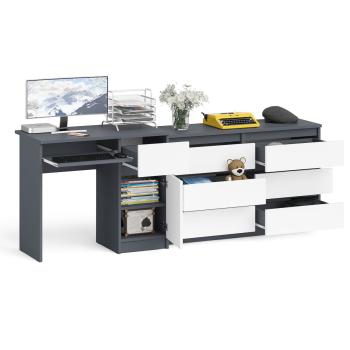 Стол компьютерный СВК Мори МС-1 правый + Комод МК1200.6