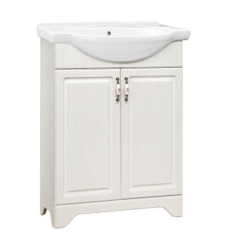 Тумба Style Line Олеандр-2 65 под умывальник Байкал 65 + Умывальник Байкал 65