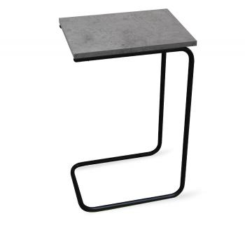 бетон чикаго светлый / черный муар