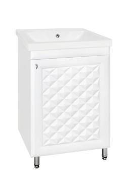 Тумба Style Line Канна 50 под умывальник Комо-50 + Умывальник СОМО 50