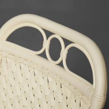 Комплект террасный TetChair ANDREA (стол кофейный со стеклом + 2 кресла + подушки)