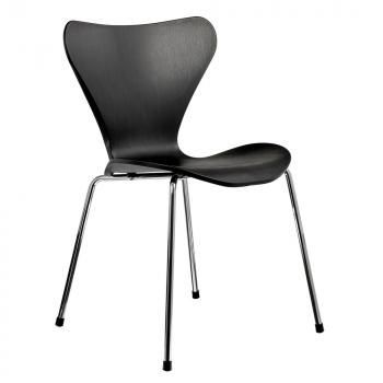 Черный/Хромированные ножки