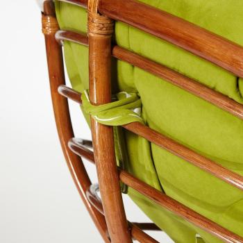 Кресло-качалка TetChair Papasan w 23/01 B (с подушкой)