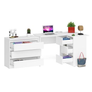 Стол компьютерный СВК Мори МС-16 правый + Комод МК800.1