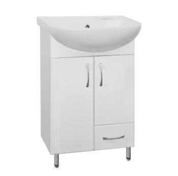 Тумба Style Line 10 (1 ящ.) под умывальник Ладога 50 + Умывальник Ладога 50