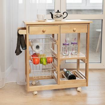 Тумба с баром и корзинами Мебелик