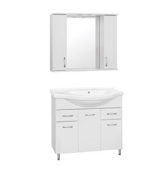 Тумба Style Line 26 (2 ящ.) под умывальник Эльбрус 100 + Умывальник Эльбрус 100