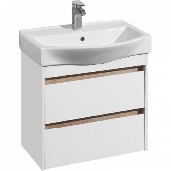 Тумба с раковиной Aquaton Нортон 65/раковина Беверли 65