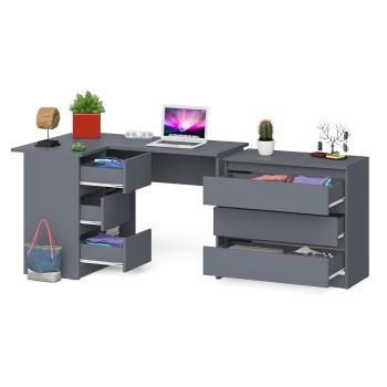 Стол компьютерный СВК Мори МС-16 левый + Комод МК800.1