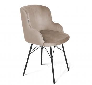 латте/черный муар