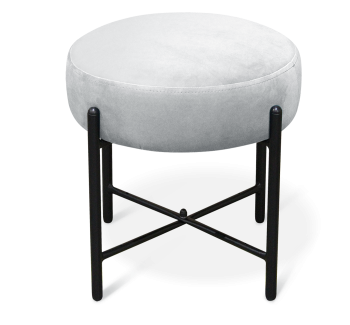 серое облако/черный муар