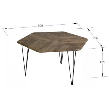 Стол журнальный Мебелик BeautyStyle 23