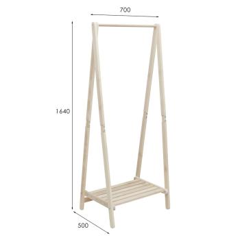 Стойка для одежды Мебелик высокая