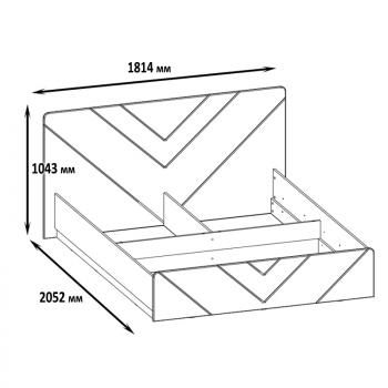 Кровать Mobi Амели 11.31