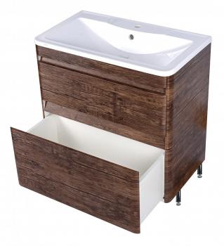 Тумба напольная Style Line Атлантика 60 + Умывальник Атлантик 60