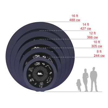 Батут UNIX Line SUPREME GAME 16 ft