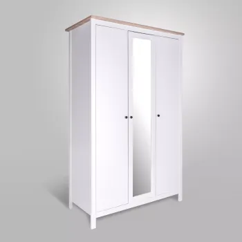 Шкаф 3 двери с зеркалом Гуд Лакк Сага