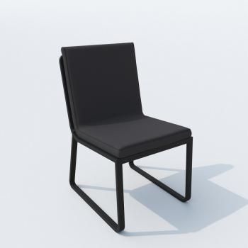 Обеденная группа Ideal Patio TELLA GIRA - стол тик 220/каркас карбон