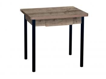 Дуб веллингтон / Опора № 2-круглая муар черный