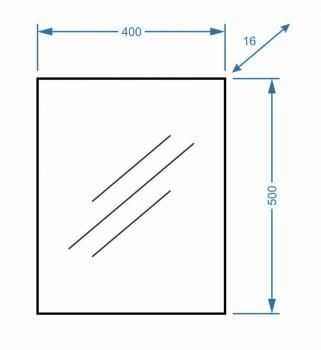 Зеркало Stella Polar Норина 40*50
