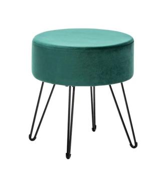 Ткань велюр зеленый